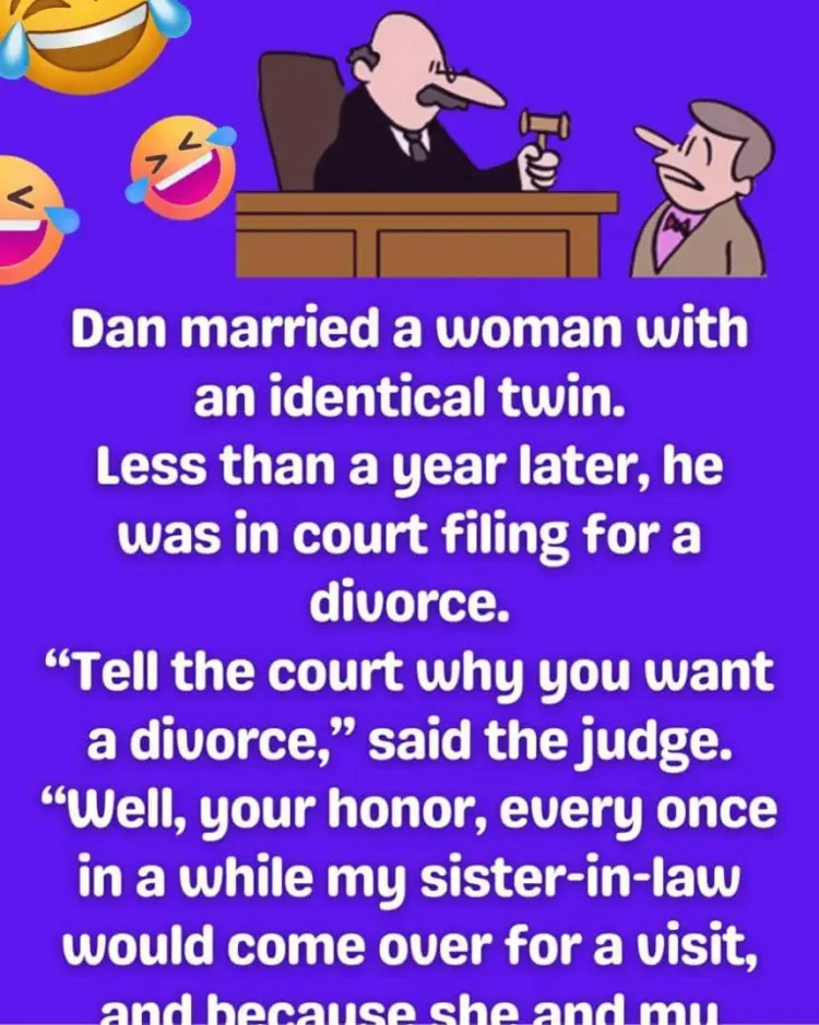 Joke: Divorce Suit