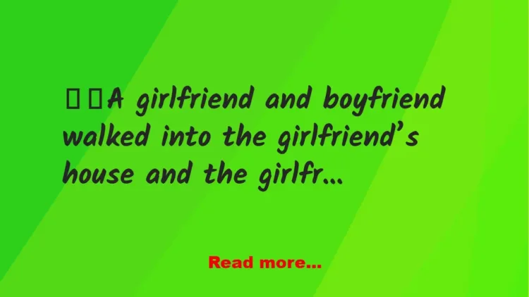 Joke: A jealous husband