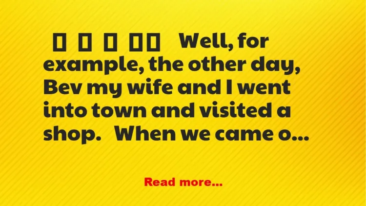 Joke: Parking Ticket