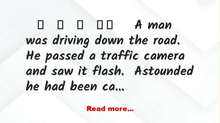 Joke: The Speed Limit