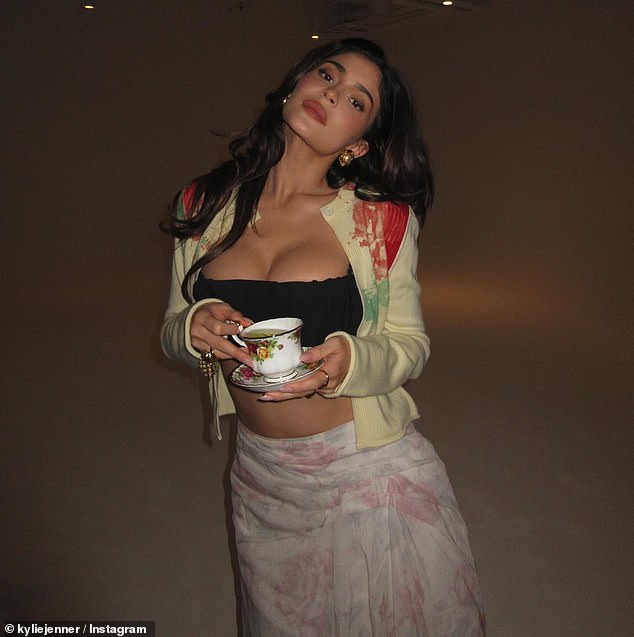 Kylie Jenner Captivates in an Exquisite Dress for the British Vogue Cover Shoot