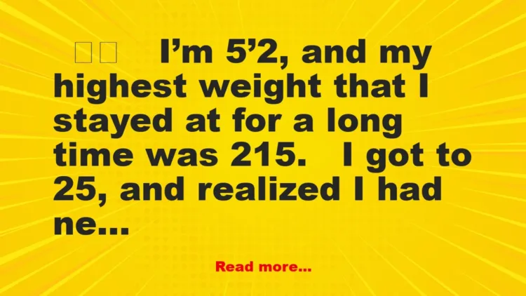 Joke: What if I become fat again?