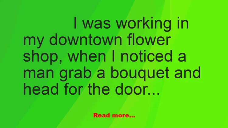 Joke: The Running Florist