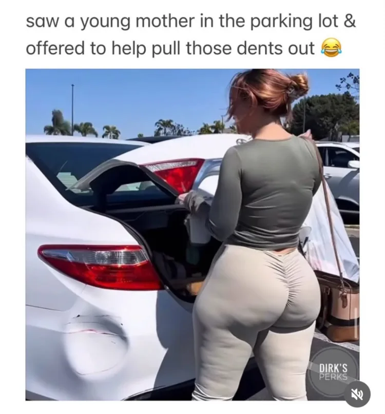About to be a hit and run…