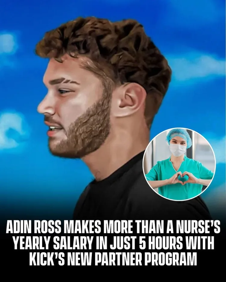 Adin Ross reveals he makes $6,000 per hour on Kick from their partner program…