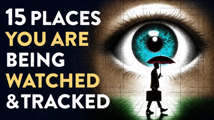 15 Places You’re BEING WATCHED & TRACKED Right Now - 15 Places You’re BEING WATCHED & TRACKED Right Now – video