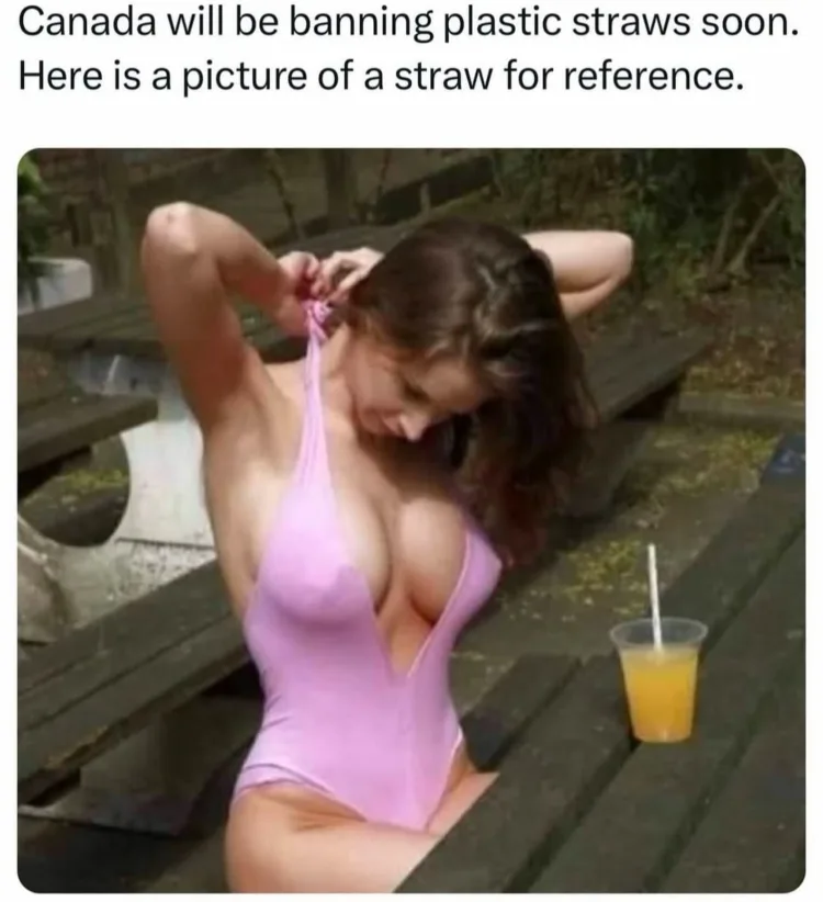 A very nice straw…