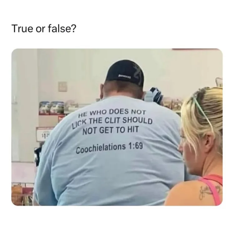 True or false?…