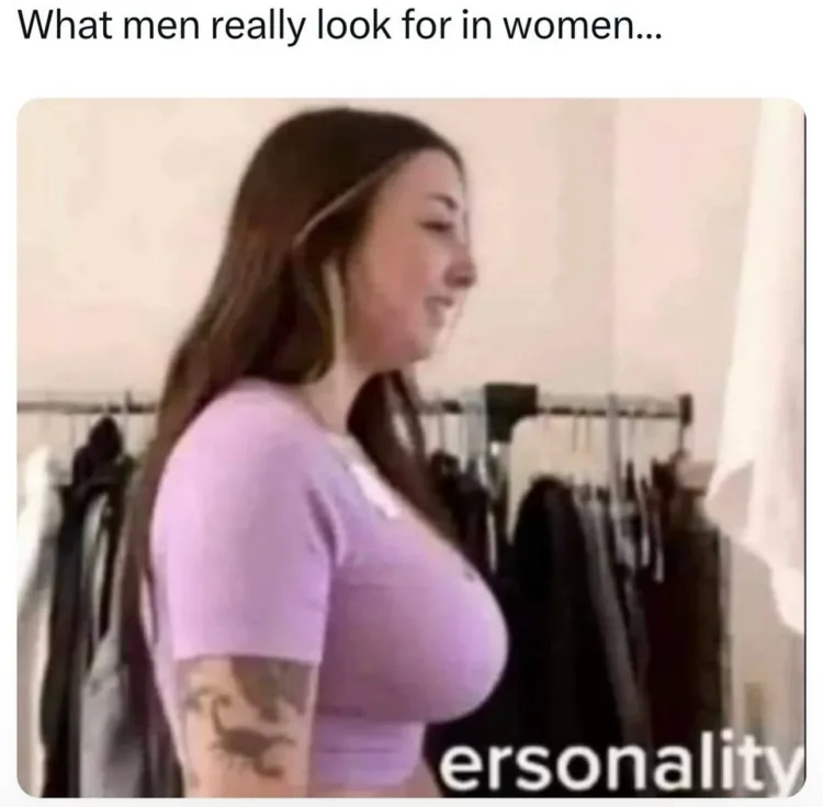 That’s a nice personality…