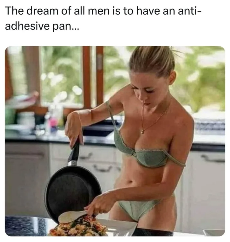 A nice meal is all I see…