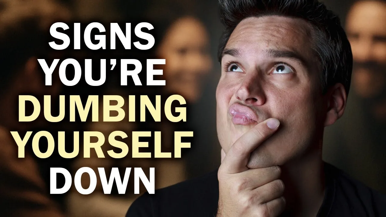 8 Signs You’re HIDING Your Intelligence and DUMBING Yourself Down – video