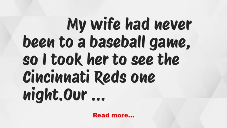 Joke: Fly Ball