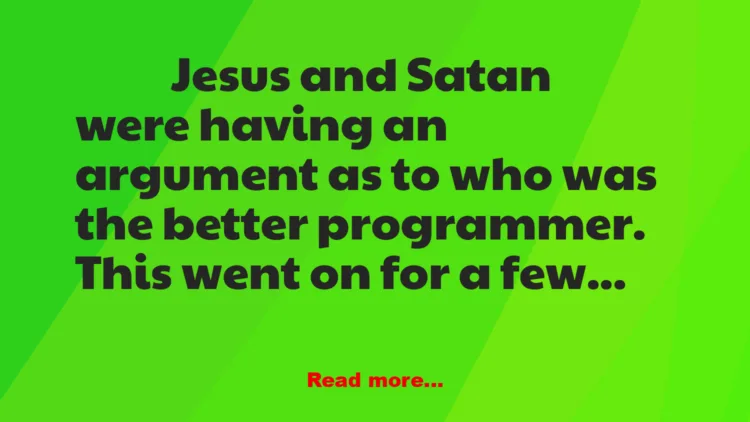 Joke: The Best Programmer Joke: The Best Programmer