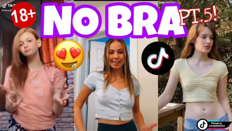 *NEW* NO BRA CHALLENGE (TIKTOK COMPILATION PART 3)  – video