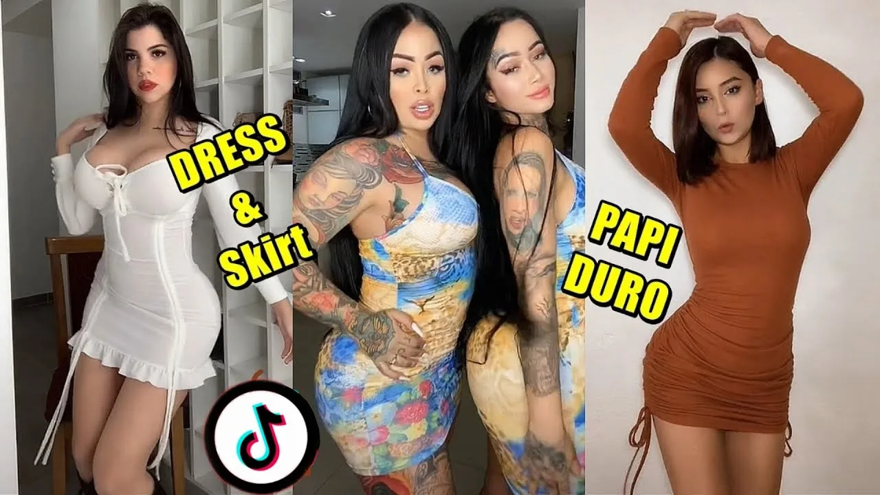 Only Skirts & Dresses Papi Duro Dance | Papi Duro Tra Tra TikTok Dance Compilation – video
