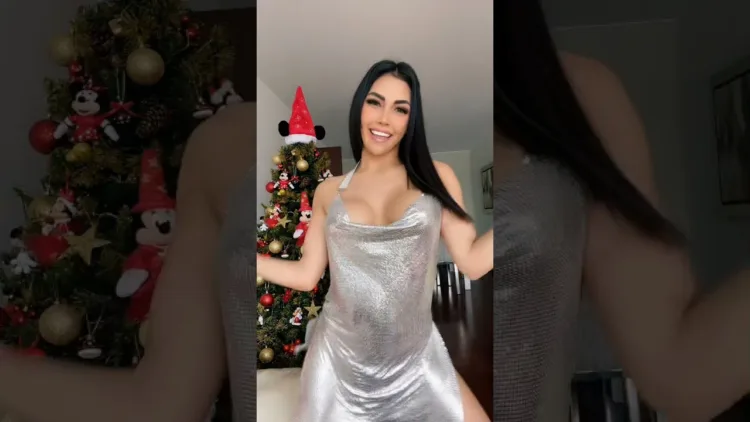 Tiktok Thot in Silver Dress - video Tiktok Thot in Silver Dress – video