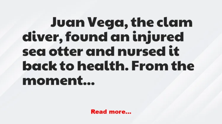 Joke: Clams and Otters