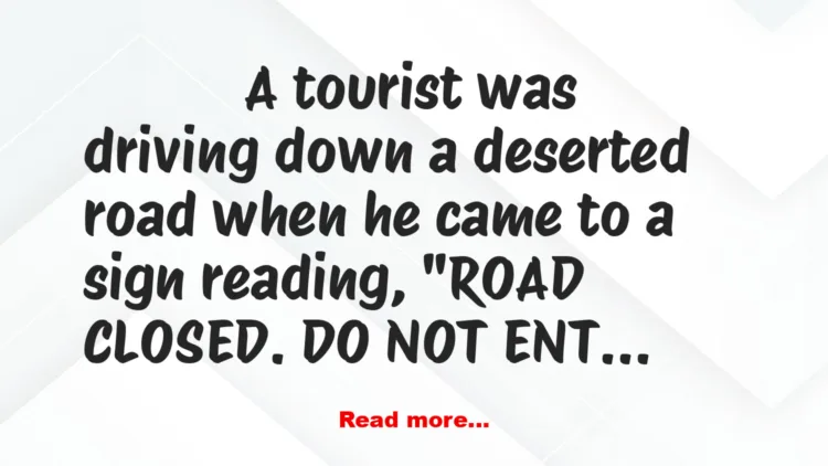 Joke: Read Between the Lines