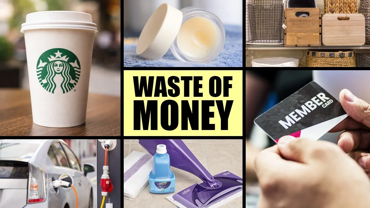 15 Things That Are a Complete WASTE of Your Money – video