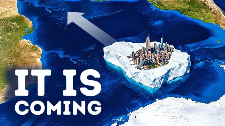 Earth’s Largest Iceberg Is Moving Toward the Atlantic Ocean – video