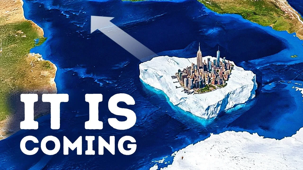 Earth’s Largest Iceberg Is Moving Toward the Atlantic Ocean – video