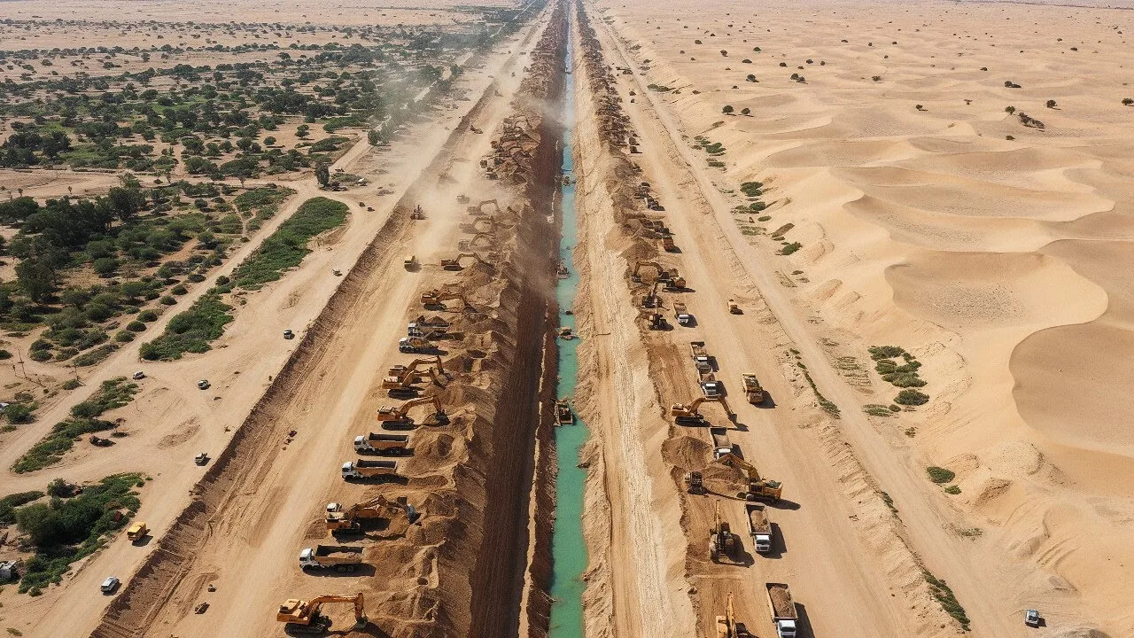 Great Sand Removal in the Taklamakan Desert – What Are They Preparing For? – video