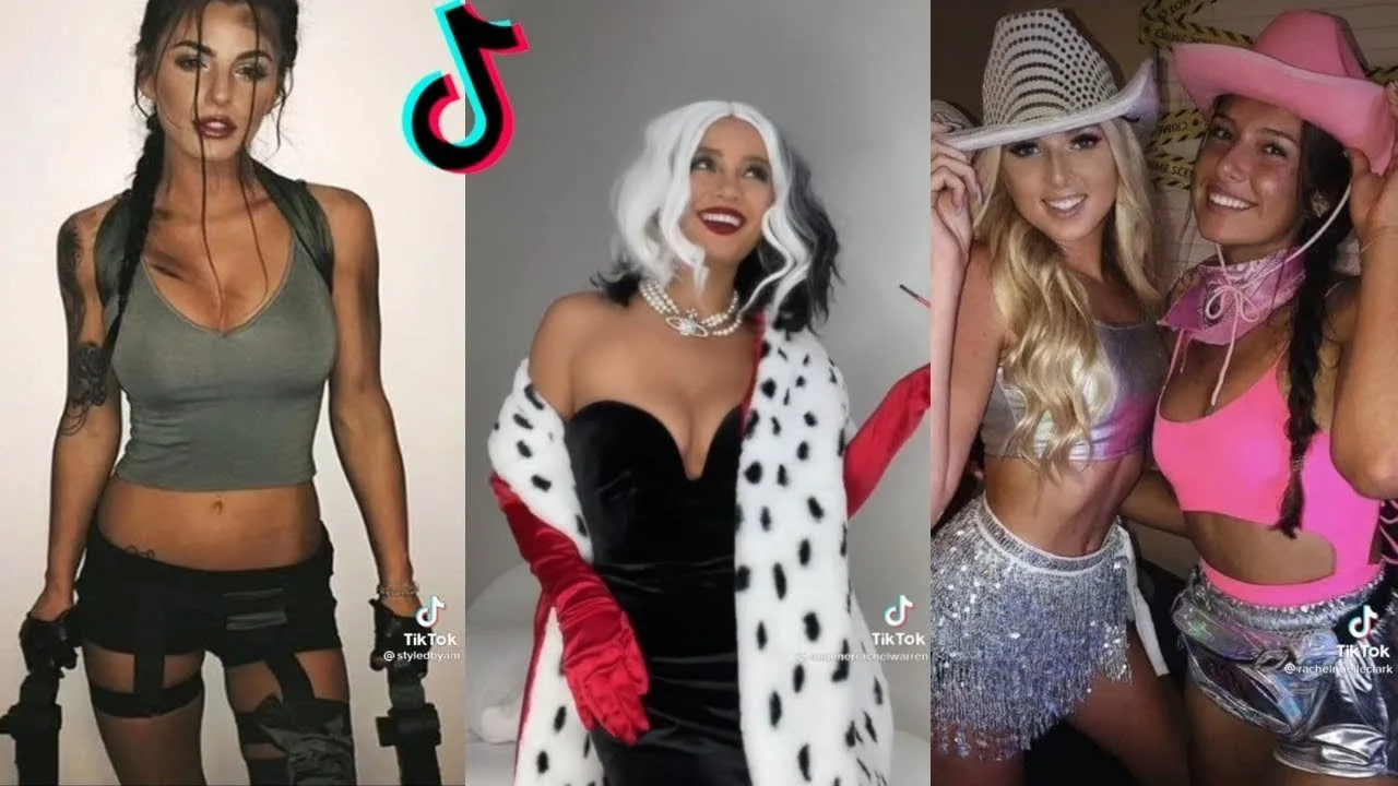 HALLOWEEN 2021 COSTUMES TikTok Compilation - video HALLOWEEN 2021 COSTUMES TikTok Compilation – video