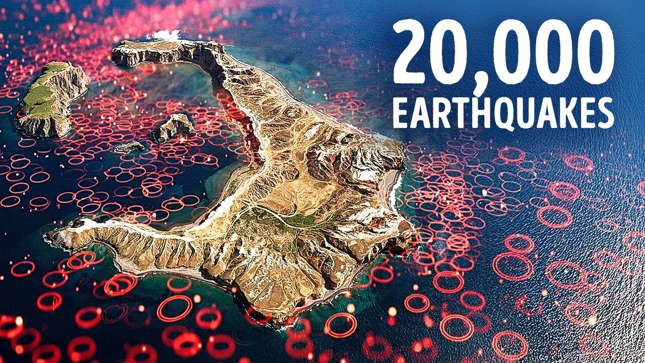 Thousands of Earthquakes Are Shaking a Famous Greek Island - Thousands of Earthquakes Are Shaking a Famous Greek Island – video