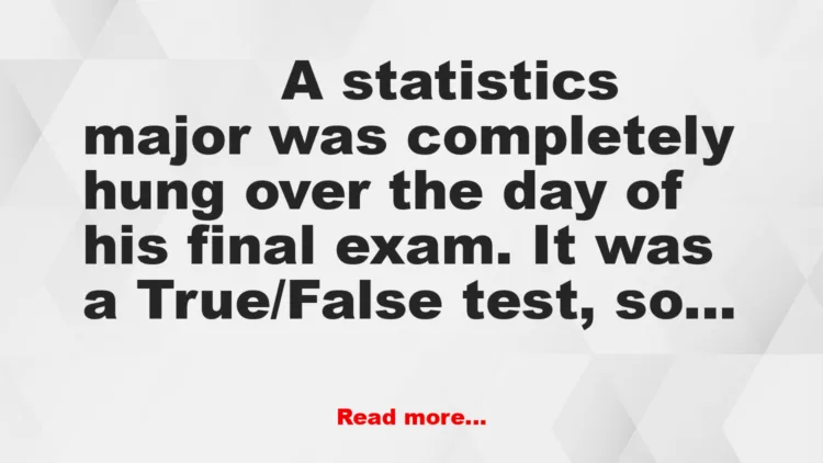 Joke: Coin Toss Test