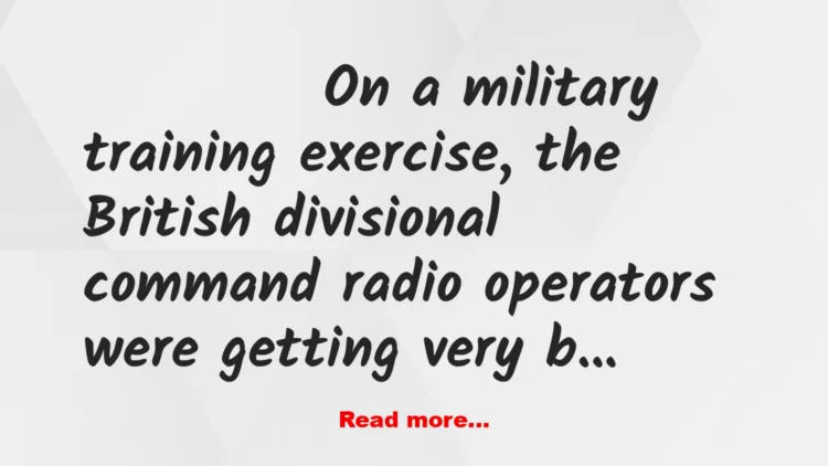 Joke: Friendly Bears