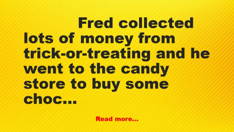 Joke: Money to Charity