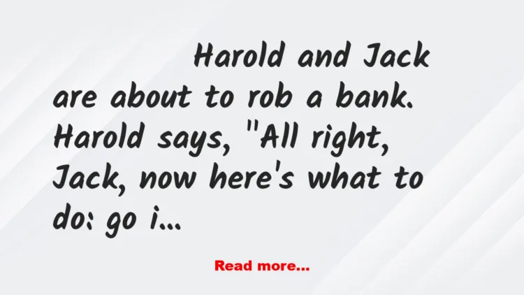 Joke: Taking All the Chances