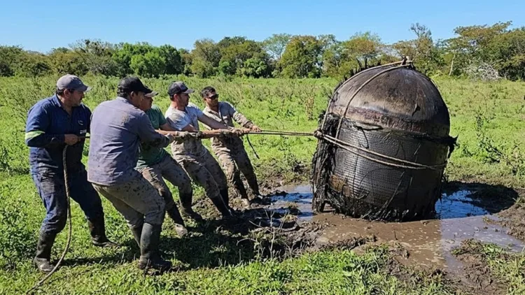 Something Fell From the Sky in Argentina – Investigators Left Baffled – video