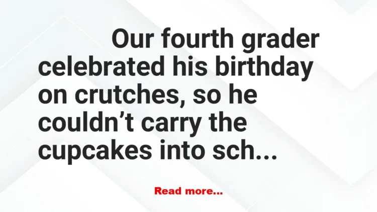 Joke: Birthday with a Broken Leg