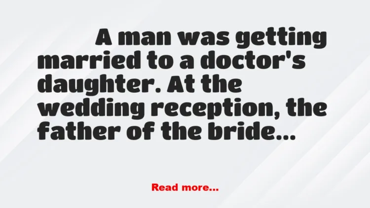 Joke: Doctor’s Toast