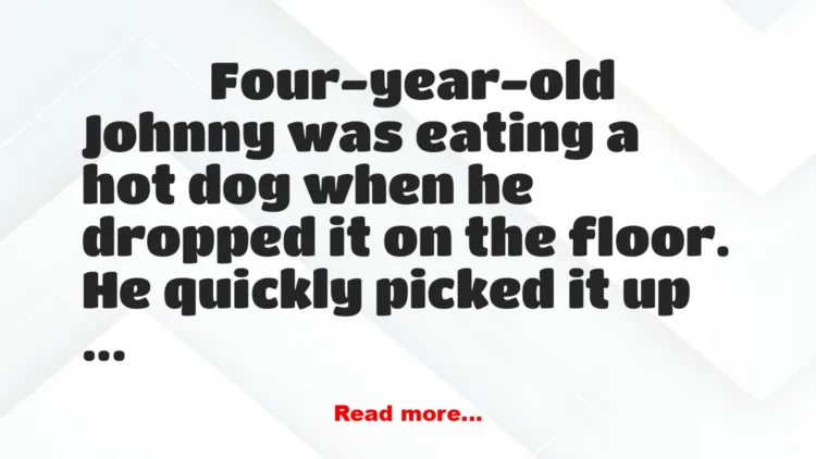 Joke: I Ain't Even Seen Them