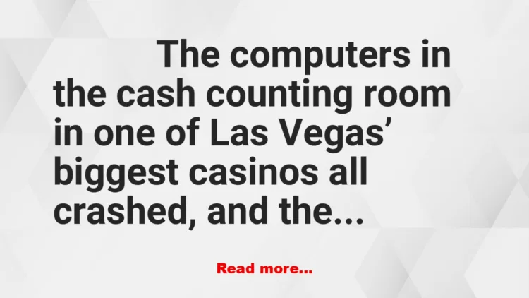 Joke: Money Troubles Joke: Money Troubles