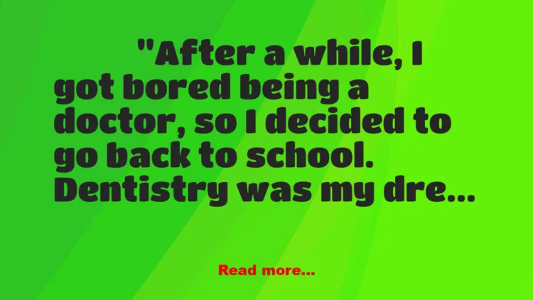 Joke: Professional Degrees