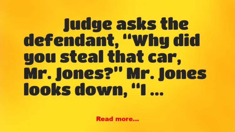 Joke: Why Didn't You Take A Bus? Joke: Why Didn't You Take A Bus?
