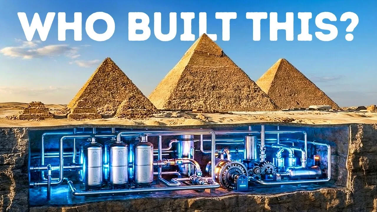 New Scans Reveal Something Strange Beneath the Pyramids – video