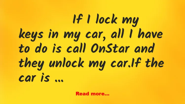 Joke: One Phone Call