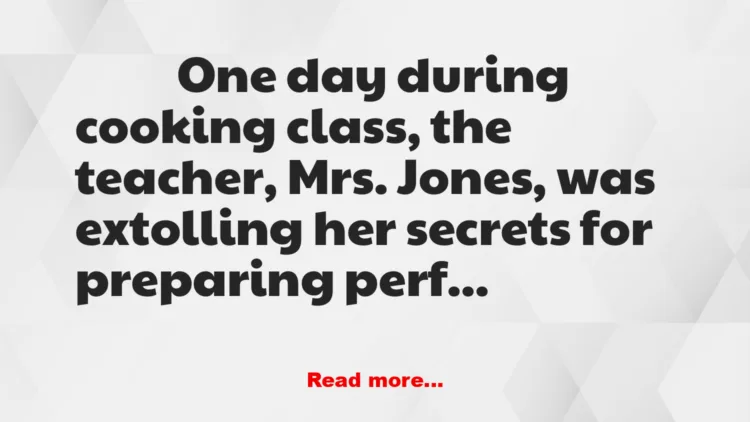 Joke: The Mystery of the Wooden Spoons