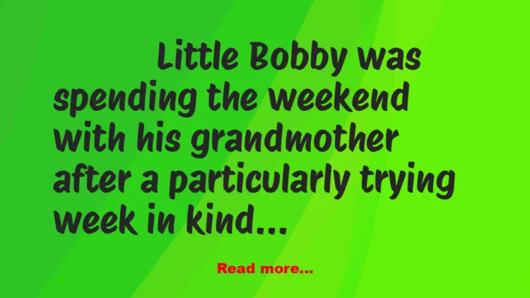 Joke: With His Left Hand