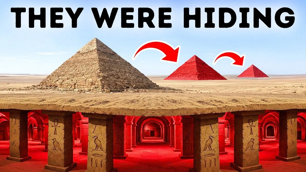 Archaeologists Reveal New Hidden Chambers Beneath the Pyramids – video