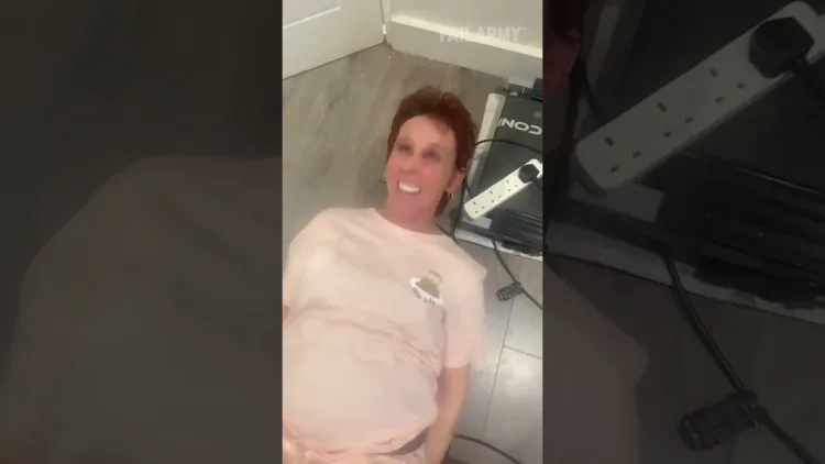 Mom On Shaking Machine Nearly Loses Dentures – video