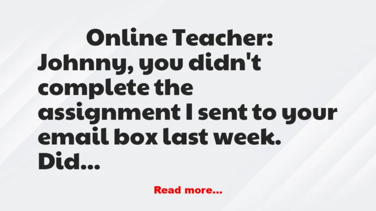 Joke: Email Reading Service