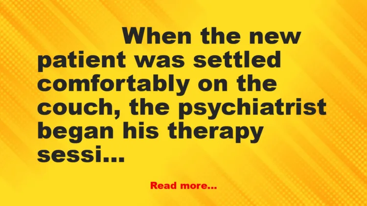 Joke: Start At the Beginning