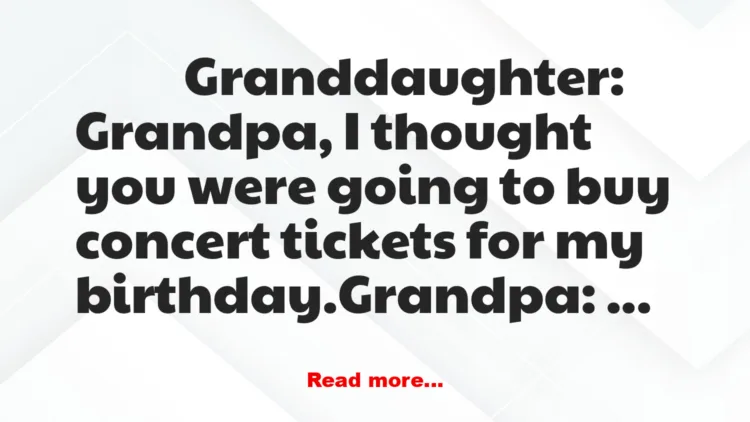 Joke: Would You Mind