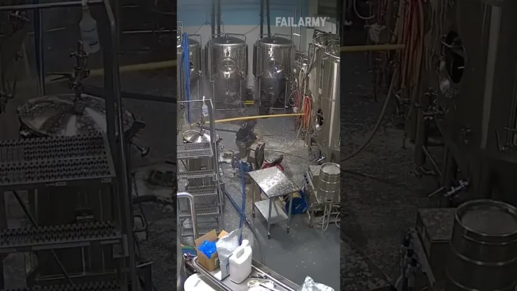 Brewery Fail – video