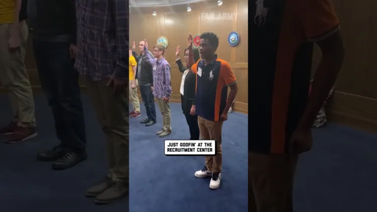 Recruitment Center Fail – video